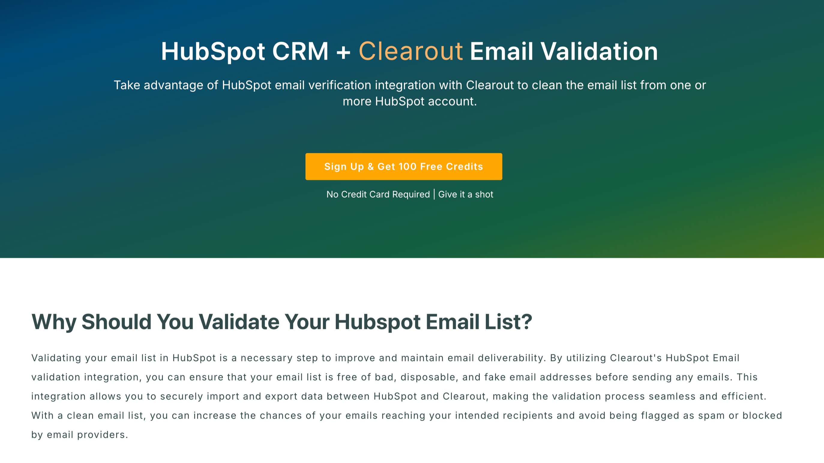 Formulier voor het opschonen van HubSpot CRM, formulieren, workflows en chatflows